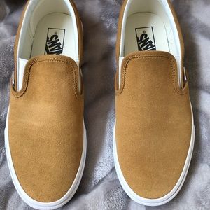 Vans Classic Slip On (Suede Medal Bronze)